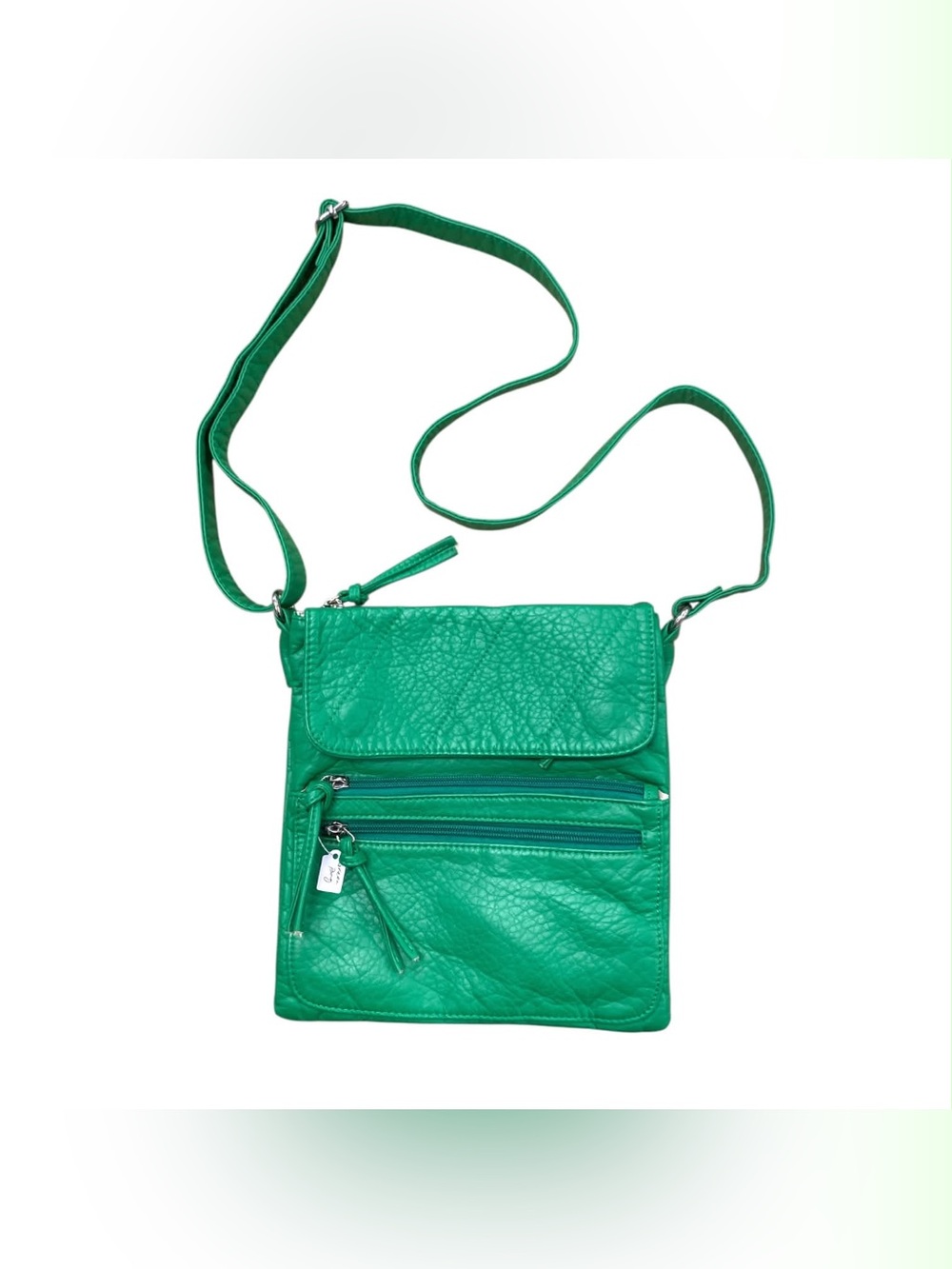 Green Crossbody Shoulder Bag - Stylish Everyday Carry